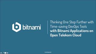 Thinking One Step Further with Time-saving DevOps Tools with Open Telekom Cloud and Bitnami