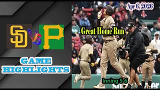 San Diego Padres vs Pittsburgh Pirates inning 5-6 Game Highlights 6/4/2026-MLB Season 2026 Information