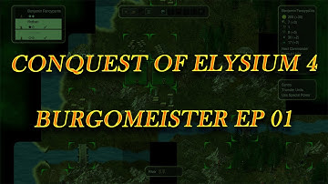 Conquest of Elysium 4 - Burgomeister Ep 01 - Hoburgs and Hogknights