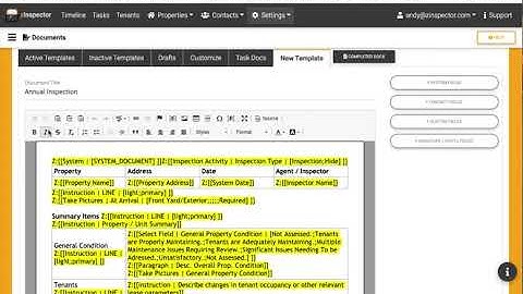 Advanced Use Case - Preventative Area within Custom Documents
