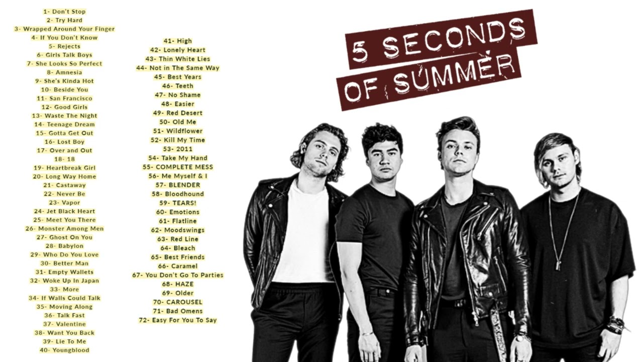 5 SECONDS OF SUMMER (5SOS) - Greatest Hits 2023 (FULL ÁLBUM)