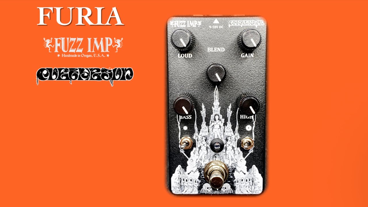 Guitar Pedal X - News - The Fuzz Imp Furia Chainsaw Distortion