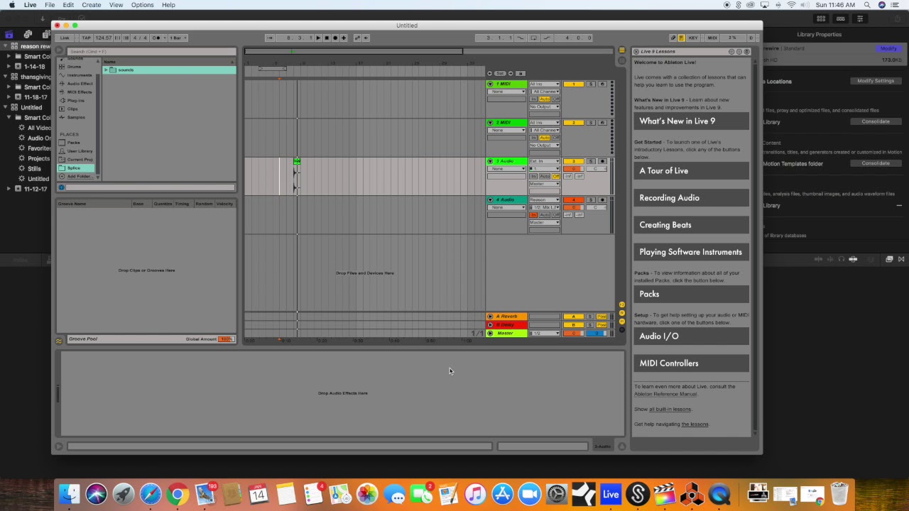 How to Rewire Reason to Ableton Live - YouTube