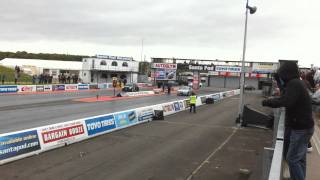Podge's E36 Blown LS1 vs Time Attack MINI (13.0 sec 1/4 mile)