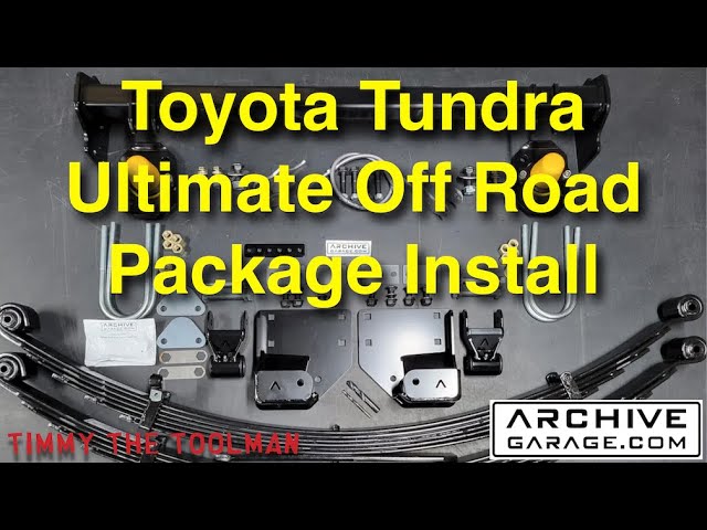 Archive Garage Ultimate Off Road Package Install - (1st Gen Toyota