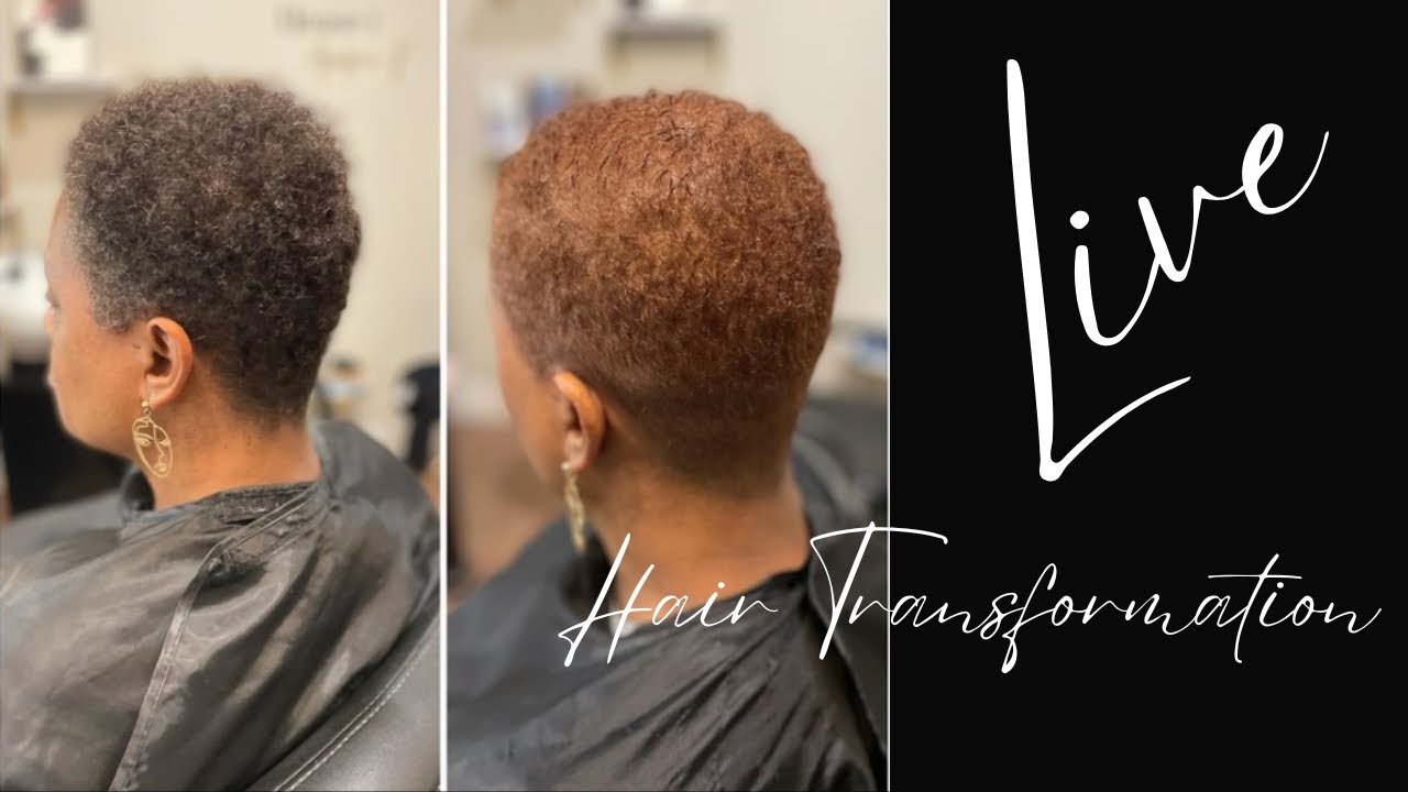 LIVE Hair Transformation: cutting and coloring my moms hair + hair care Q&A