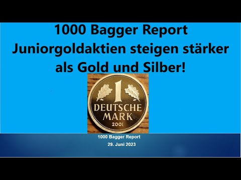 Silberaktien | Goldaktien - Juniorgoldaktien steigen stärker als Gold und Silber!