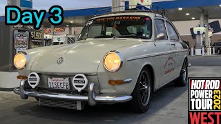 1966 VW Fastback at Hot Rod Power Tour West 2023 Day 3!