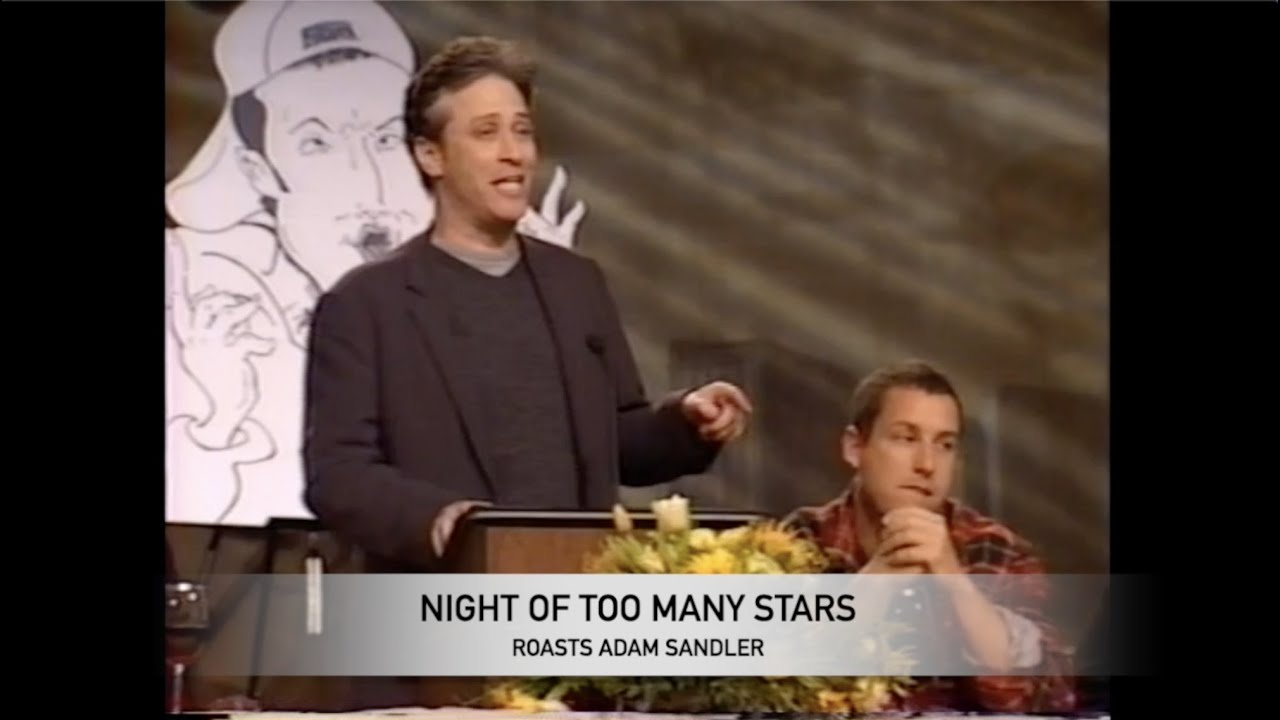 Adam Sandler Roast highlights Night Of Too Many Stars 2003 YouTube