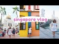 Singapore Day 2 Vlog | Little India, Kampong Glam, Merlion Park