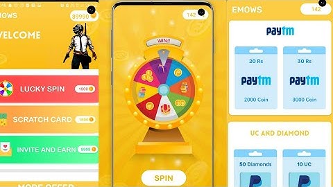 Earning App source Watch Video and Earn money | Spin & Win App Source code| free download