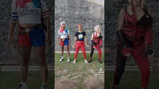 Arlequina, Valeria E Arlequina Do Mal - Harley Quinn Dançando Pinho Nervoso