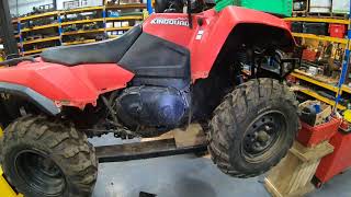 Suzuki king quad clutch slipping problem