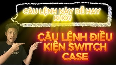 LẬP TRÌNH C BÀI 17: CÂU LỆNH ĐIỀU KIỆN SWITCH CASE | www.youtube.com/@HocLapTrinh-cực-dễ