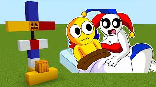 Poppy Playtime THE PLAYER X PROTOTYPE GIRL Addon in MINECRAFT!