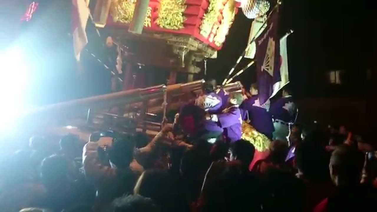 14年 観音寺秋祭り 南vs坂本 その1 Youtube