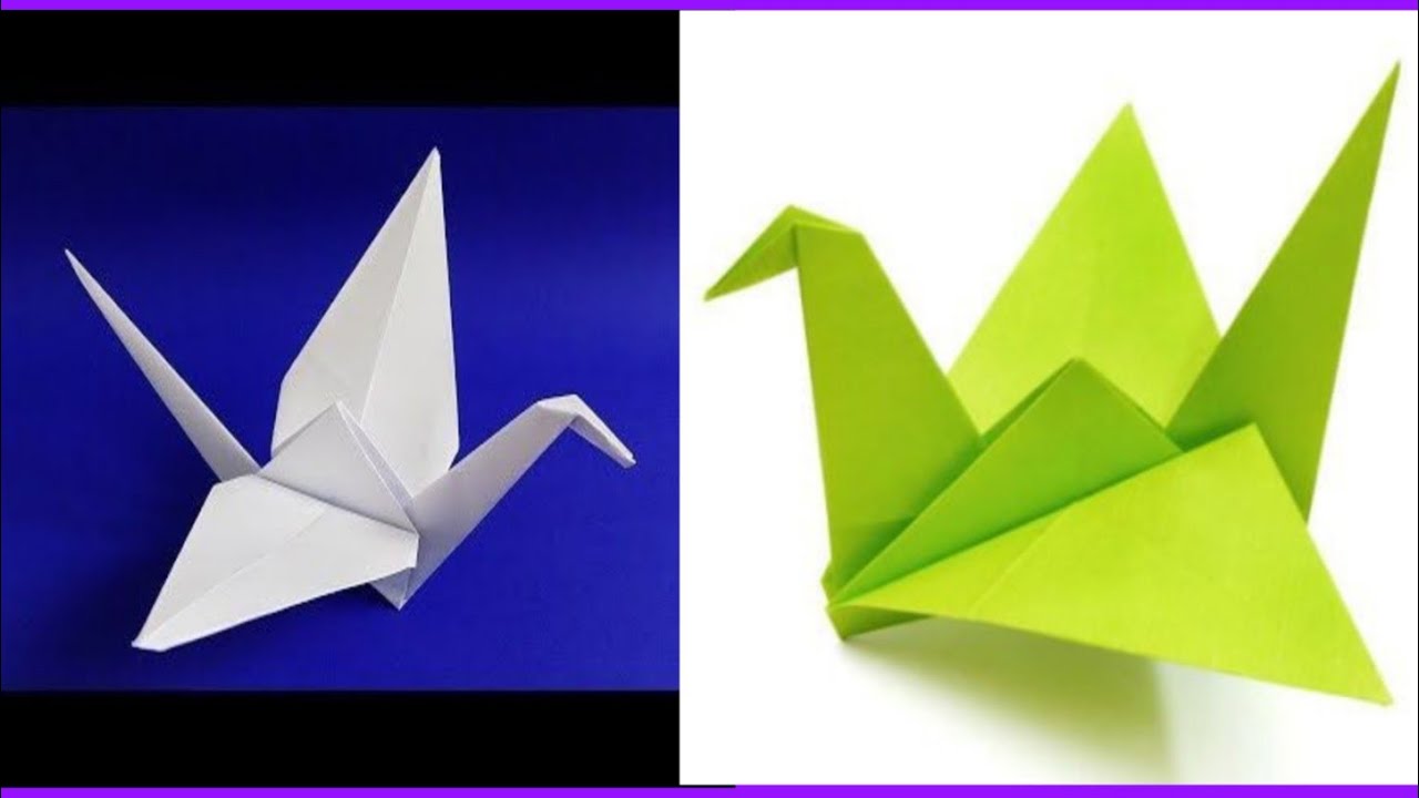 paper Bird, simple paper bird, flying bird craft, how to make paper