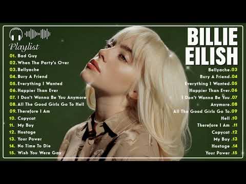 Billie Eilish Greatest Hits Full Album - Best Songs Collection 2024 - The Most Popular Songs