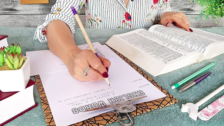 ASMR Writing Sounds (Pencil & Ballpoint Pen) • Page Turning • Studying