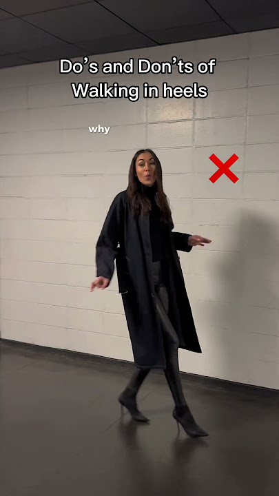 How To Walk in HEELS Properly! Would You Agree? #heels #etiquette  #stayclassy #oldmoneyaesthetic