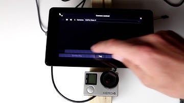 Action Camera Toolbox: Raspberry Pi demo with touch screen