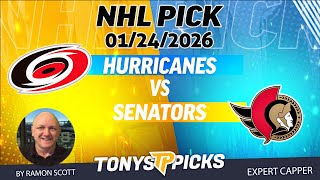 Hurricanes vs. Senators NHL Betting Odds & Picks, 1/24/26 | Night Moves Show