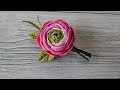 Брошь ранункулюс из фоамирана 1 мм.  MC DIY Ranunculus brooch from foamiran.