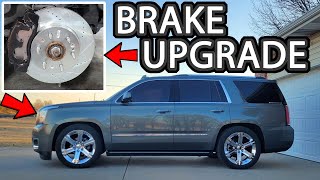 New Brake Upgrade and Caliper Paint for the GMC Yukon Denali