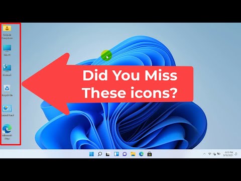 How To Show Desktop Icon On Windows 11 || Missing Desktop Icon In Windows 11 hqdefault