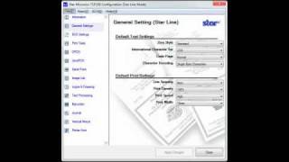 TSP100 futurePRNT - General Settings