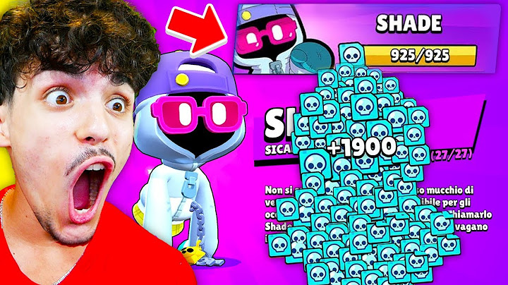 HO SBLOCCATO E MAXATO IL NUOVO BRAWLER "SHADE" GRATIS GRAZIE A QUESTO SEGRETO!🤫 (Fortissimo)