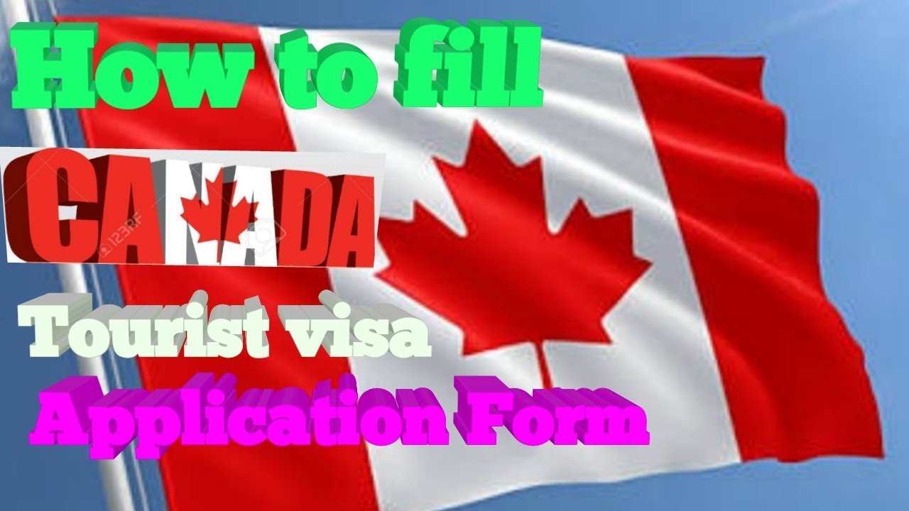 canada tourist application form