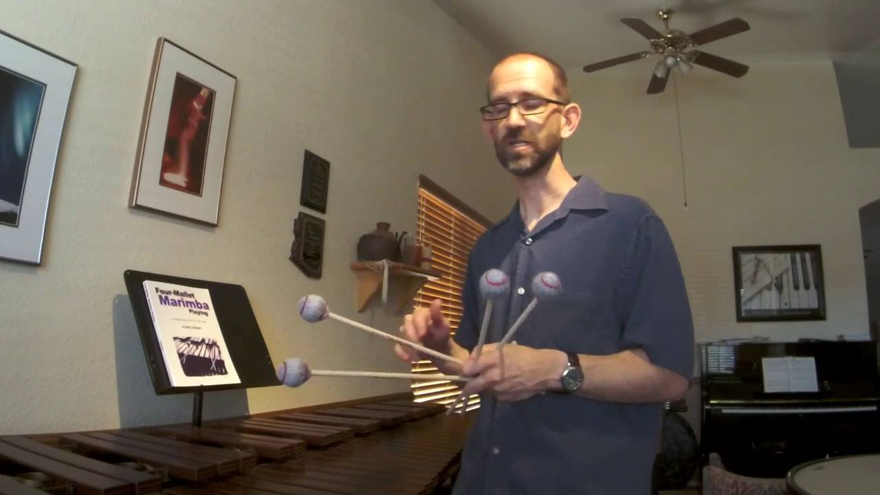 Gottry Percussion Weekly Lesson Traditional 4mallet Grip YouTube
