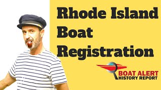 Rhode Island Boat Registration