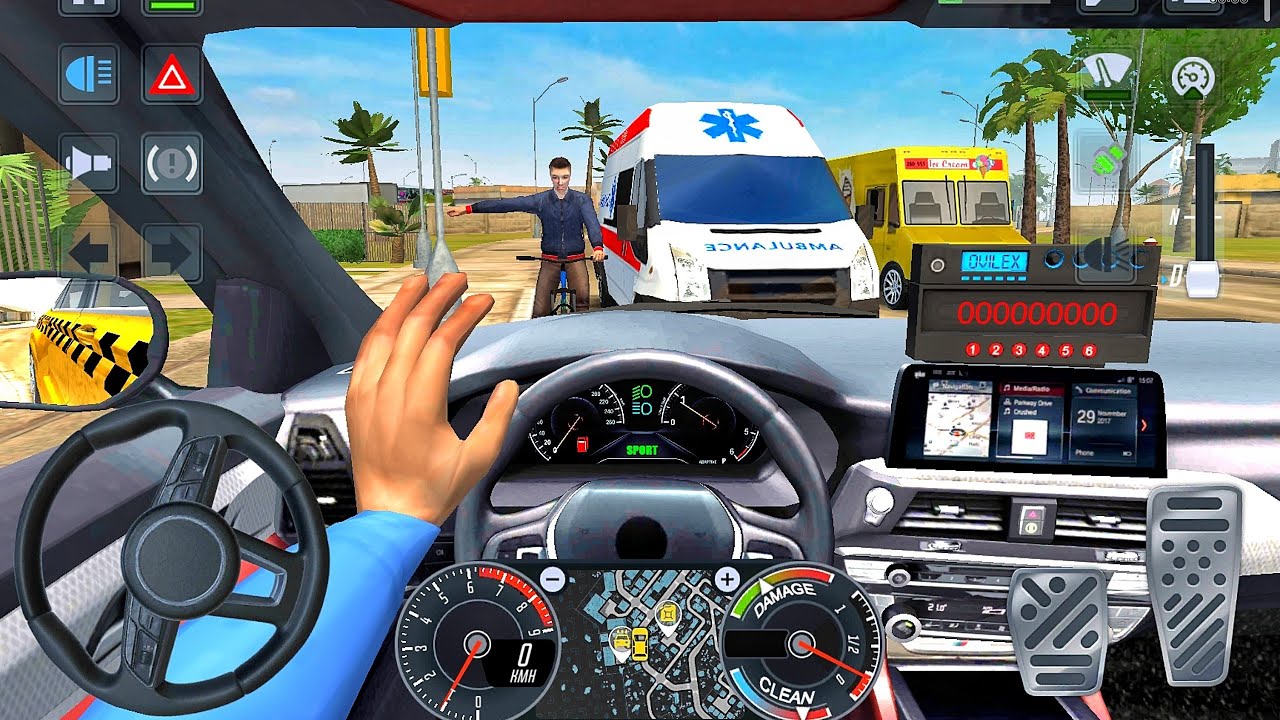 Real Taxi Driver 3D - BMW VIP Taxi Driving Game Taxi Simulator 2026! Car Game Android Gameplay