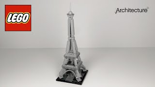 LEGO Eiffel Tower 21019 Architecture series Speed Build Time Lapse LEGO Eiffel Tower 21019 Architecture series Speed Build Time Lapse