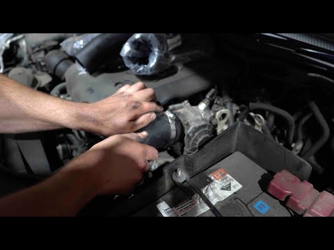 How to Replace Mitsubishi Triton Throttle Body to Intercooler Hose
