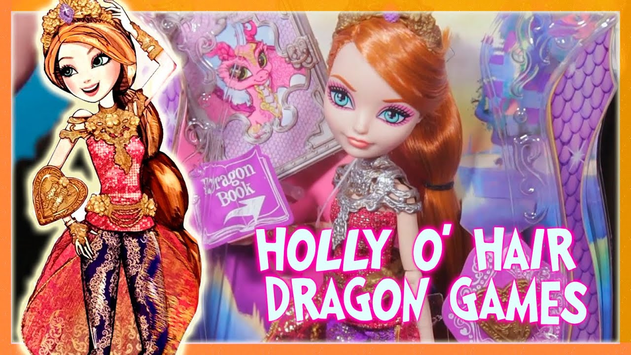 Holly O' Hair - Dragon Games  Ever After High Review - Revisión en Español