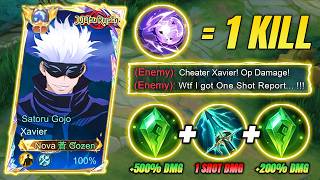 GLOBAL XAVIER NEW 1 HIT BUILD 2026 INSTANT DELETE!! (XAVIER BEST BUILD 2026)
