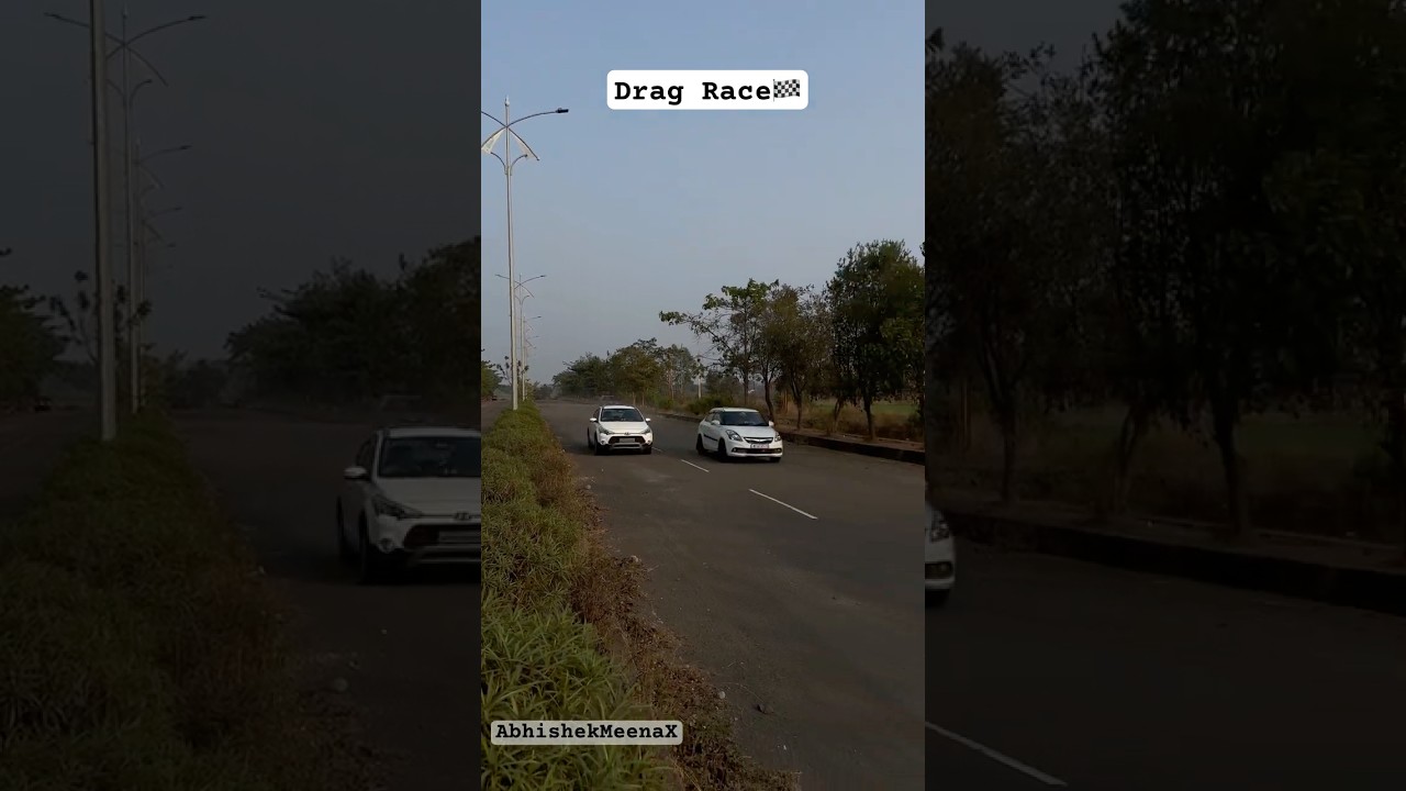 Hyundai i20 active vs Suzuki swift Dzire: Drag Race 🏁|| diesel vs diesel 🚀