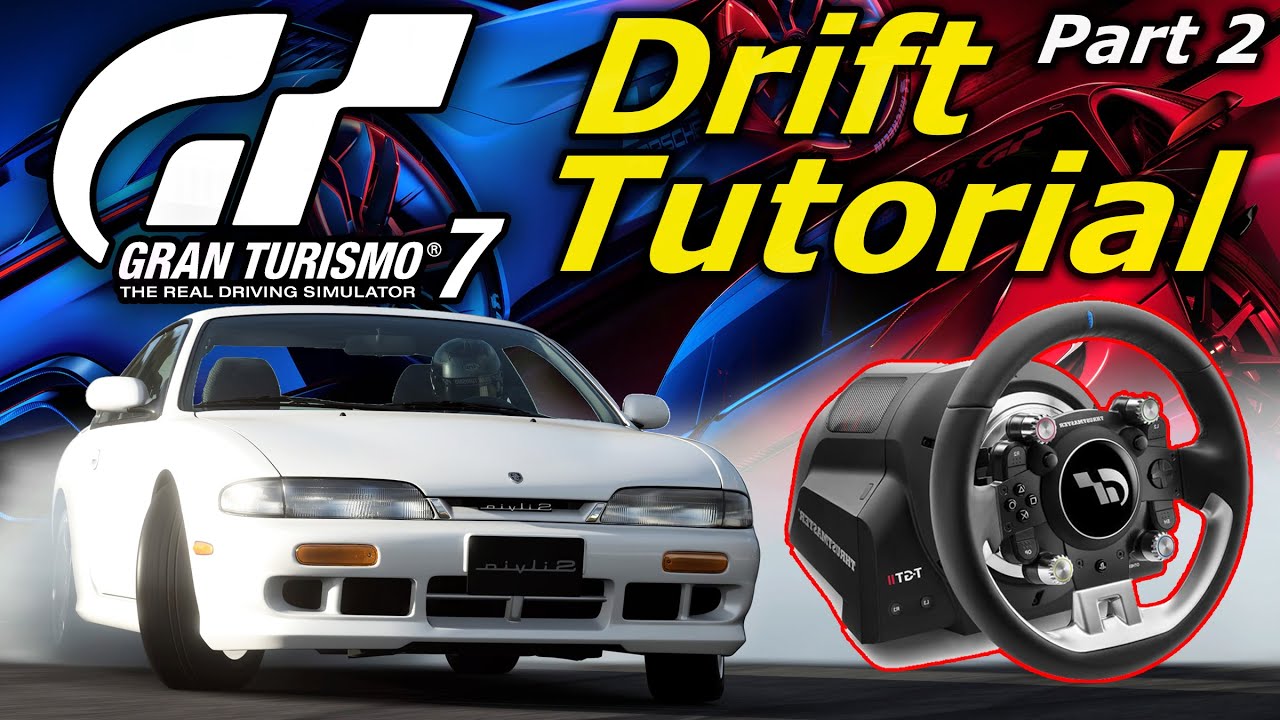 How to Drift With a Steering Wheel (GT7/Real Life Tutorial) Part 2