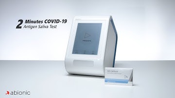 Abionic - The 2-minute COVID-19 Saliva Test Handling Video