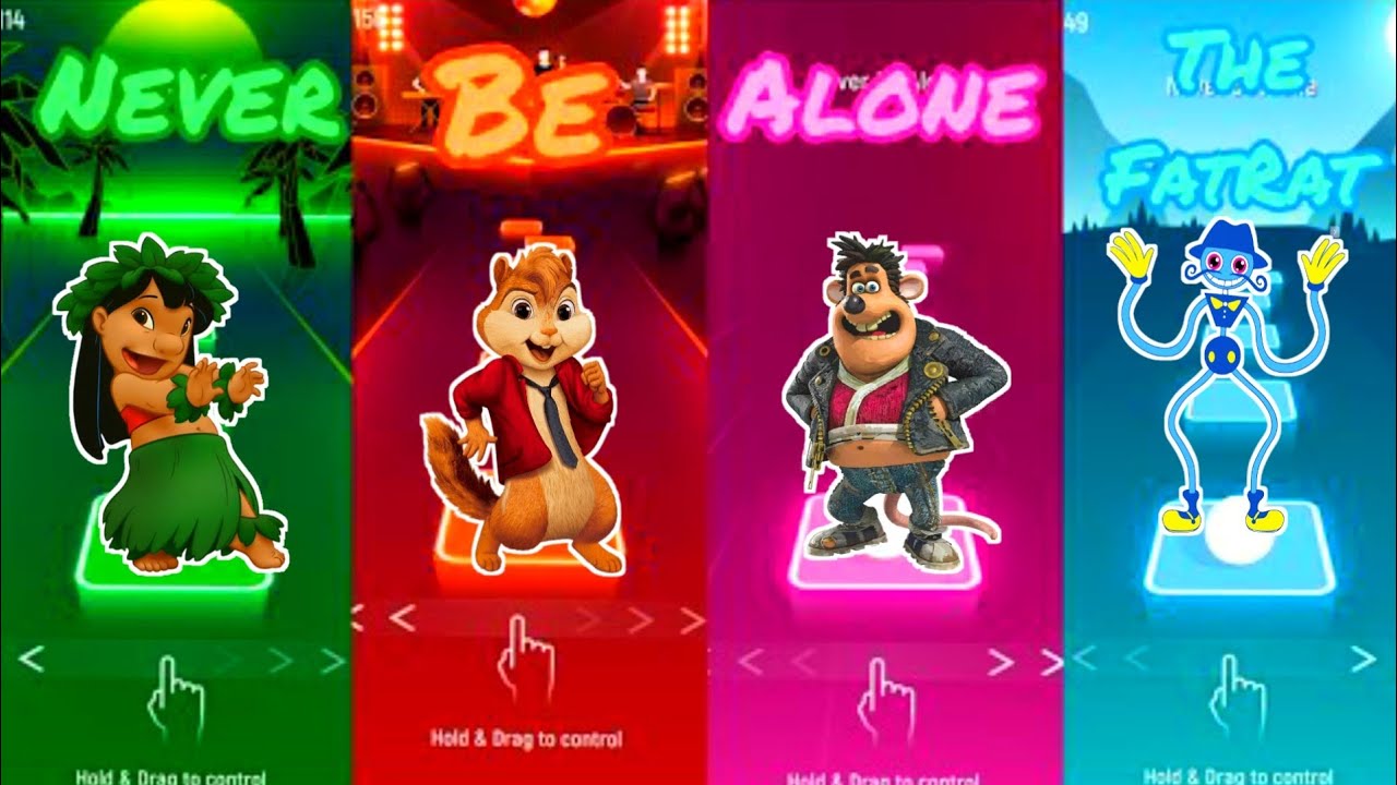Lilo Stitch🆚Alvin and the Chipmunks🆚Flushed Away🆚Daddy Long Legs🔥Who is ...