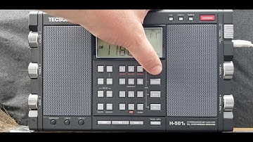 Tecsun H-501X Impressions after using it for the first day