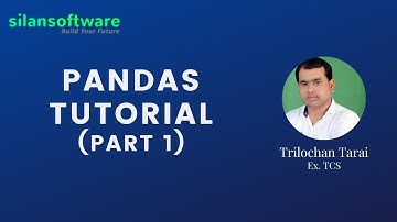 Python Pandas Tutorial | Series in pandas | Python Training | SilanSoftware | silantutorial.com