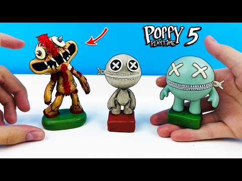 Making The Outimals Rag Bags "Wrongside Outimals" from Poppy Playtime Chapter 5 with Clay