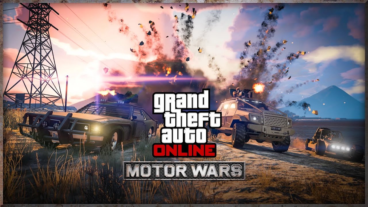 GTA V MOTOR WARS YouTube