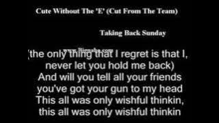 Download lagu Cute Without The 'E' (Cut From The Team) Taking Back Lyric