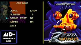 Zero Wing ~ Megadrive + plus ~ Arranged soundtrack ~ SEGA Genesis ~ OST ~ Toaplan