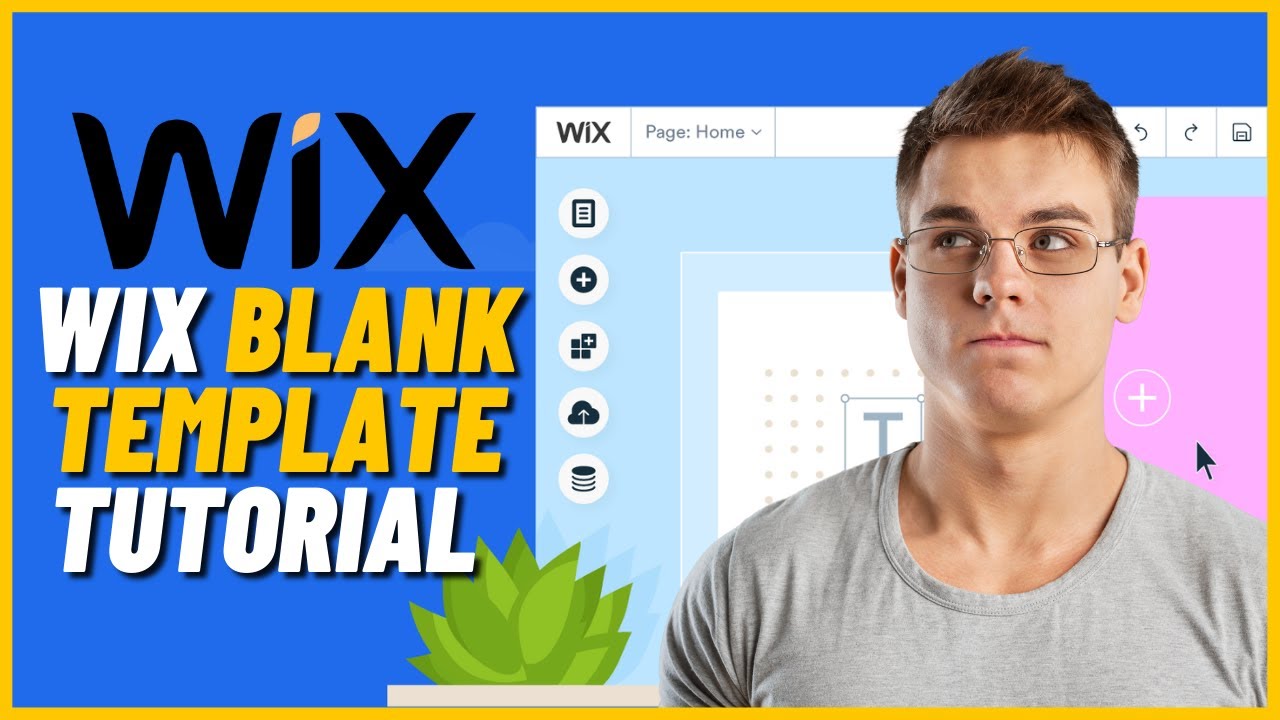 Wix Blank Template Tutorial | How To Create A Wix Website As A Beginner